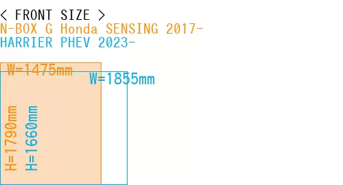#N-BOX G Honda SENSING 2017- + HARRIER PHEV 2023-